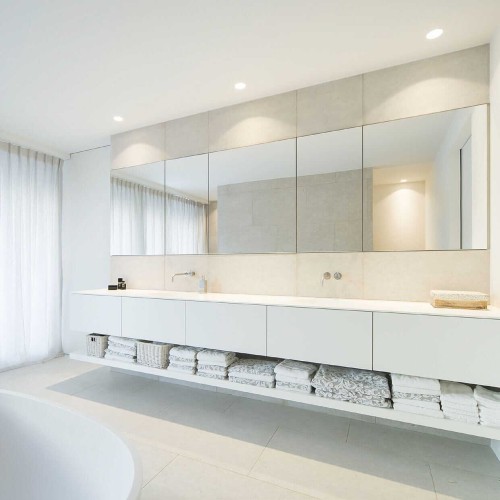 Wever & Ducré, Luna round, IP44, Ceiling, Bianco