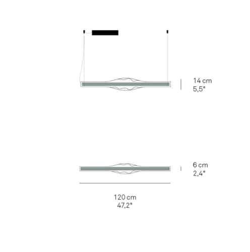 LZF Dune Horizontal, Faggio; dimensioni