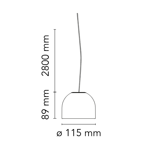 Flos Wan Sospensione Dimensioni