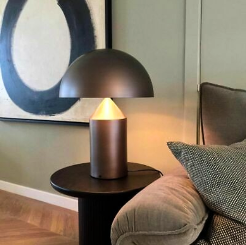 Oluce Atollo 239 medio - Bronzo