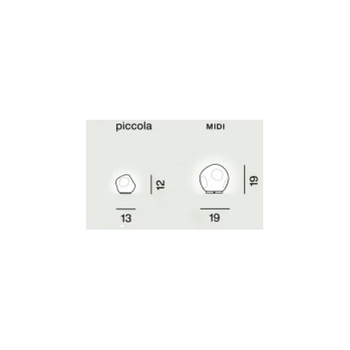 Foscarini Hoba Tavolo; dimensioni