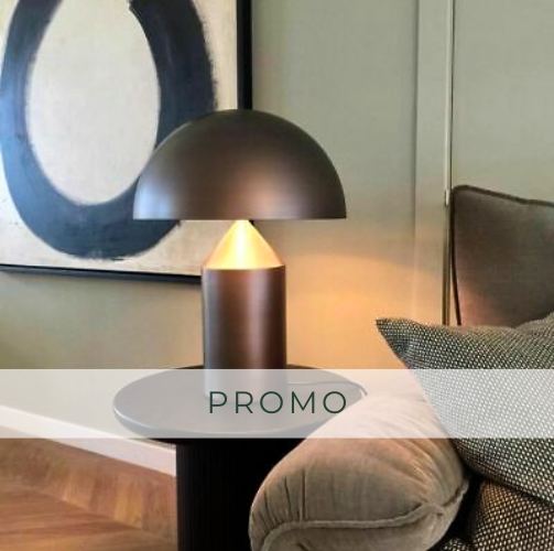 Oluce Atollo 239, media - Bronzo