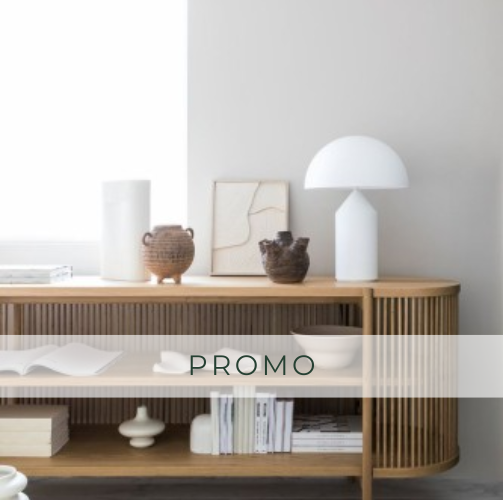 Oluce Atollo 237, media - Vetro Opale