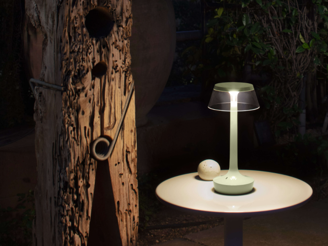 Flos Bon Jour Unplugged; fresh mint