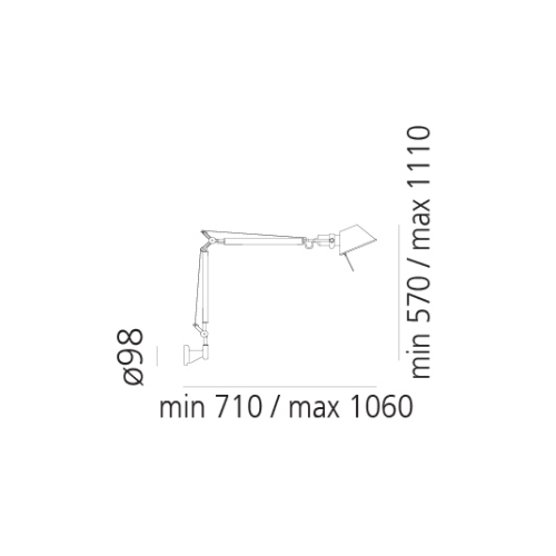 Artemide Tolomeo Mini Wall