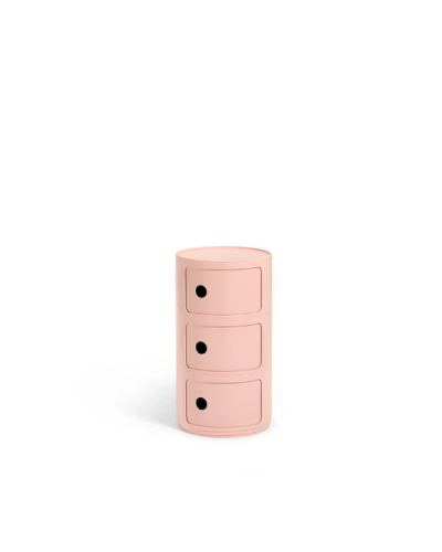 Kartell Componibili BIO, 3 elementi, Rosa