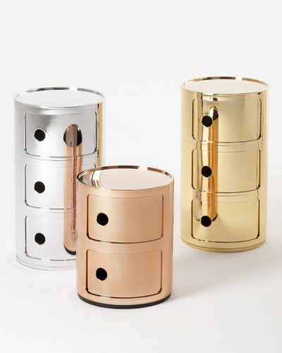 Kartell Componibili METAL, 3 elementi