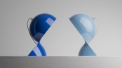 Artemide Dalù Design Vico Magistretti - Edizione Limitata - Blu Klein e Azzurro