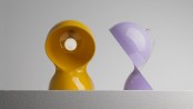 Artemide Dalù Design Vico Magistretti - Edizione Limitata - Giallo e Lavanda