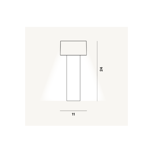 Foscarini Fleur; dimensioni