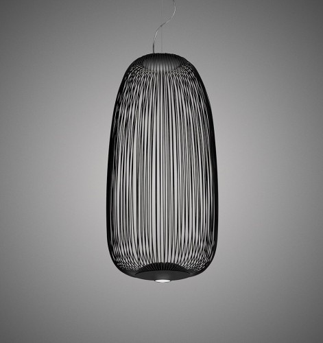 Foscarini Spokes 1 Ambient, nera
