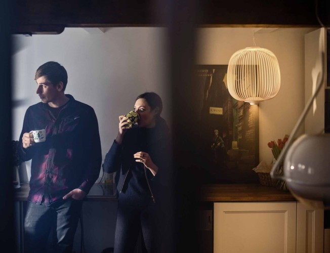 Foscarini Spokes 2 Midi ambient, bianca