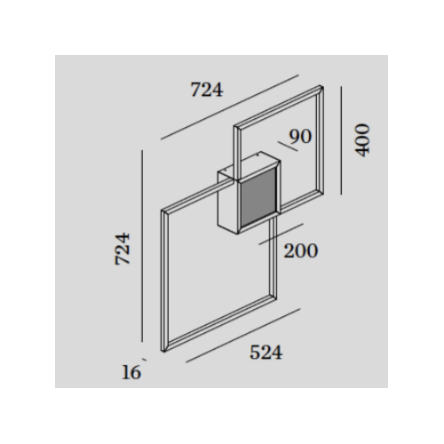 Wever & Ducré Venn - DIMENSIONE