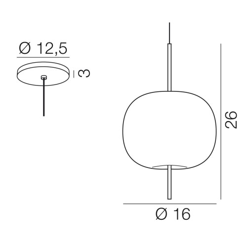 KDLN Kushi 16 Suspension- size