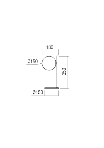 Talis Table Redo Group - size