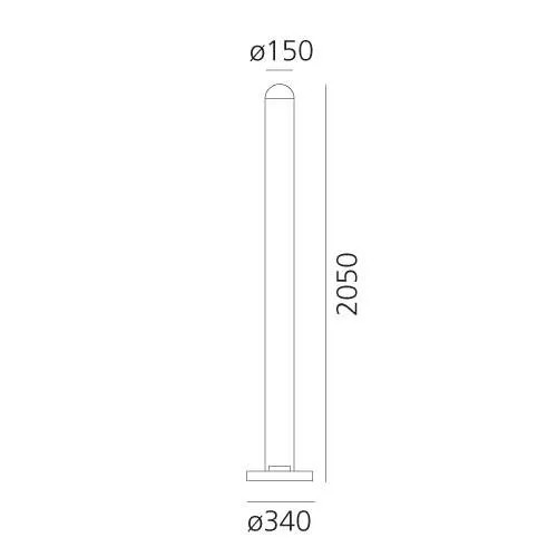 Artemide Metacolor LED - size
