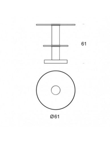 Fontana Arte Tavolino 1932 - size