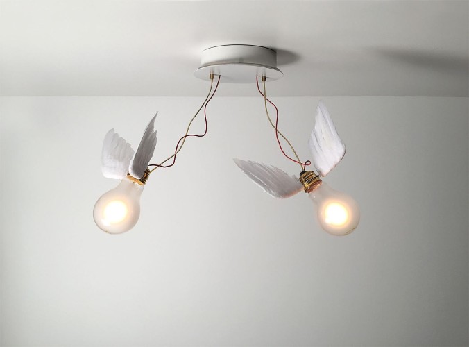 Ingo Maurer Lucellino Doppio Sospensione