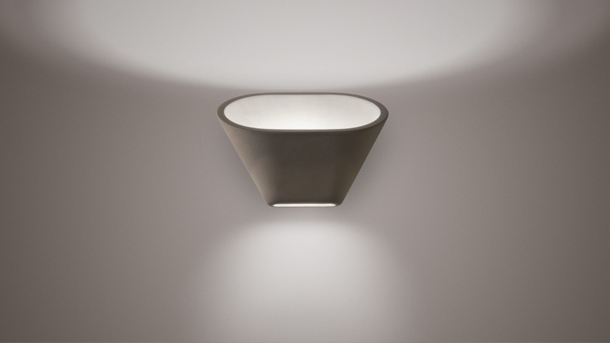 Foscarini Aplomb - Parete, marrone