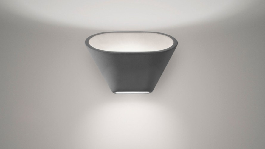 Foscarini Aplomb - Parete, grigio