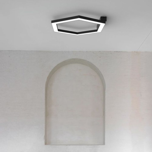 Lumicom Esagono Plafoniera Ø40