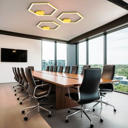 Lumicom Esagono Plafoniera Ø60