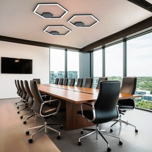 Lumicom Esagono Plafoniera Ø60