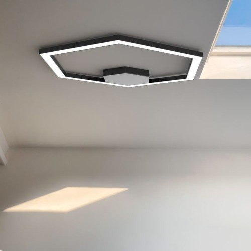 Lumicom Esagono Plafoniera Ø60