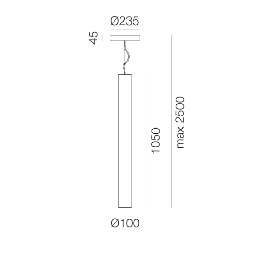 Artemide Criosfera Sospensione - size