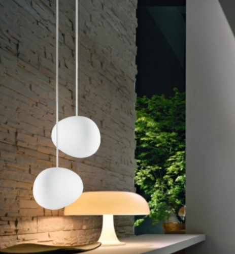 Foscarini Gregg Piccola Sospensione, Bianco - PROMO