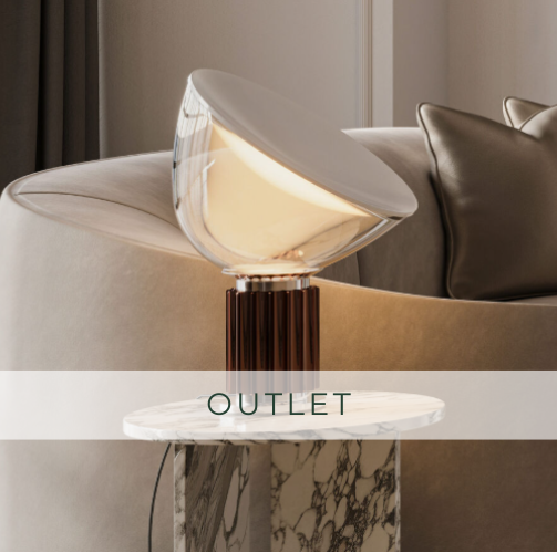 Flos Taccia Bronzo, design Castiglioni, 1962 - OUTLET