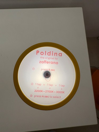 Zafferano Poldina Pro Ricaricabile, Giallo - OUTLET