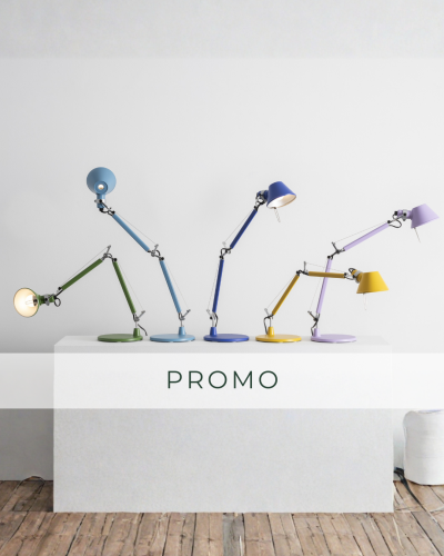 PROMO Artemide Tolomeo Micro, design De Lucchi e Fassina,  Edizione Limitata Matt