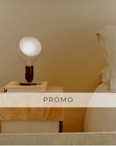 PROMO Flos Lampadina, design Castiglioni, 1972