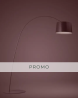 Foscarini Twiggy LED, Burgundy - PROMO