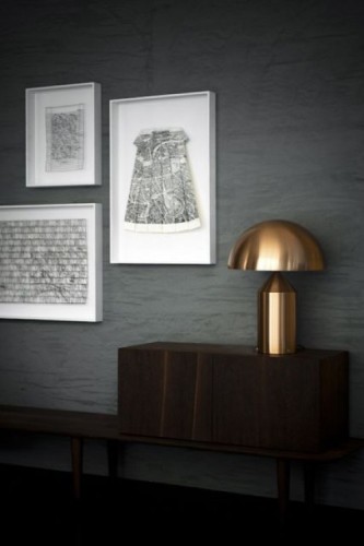 Oluce Atollo 238 OR - Oro