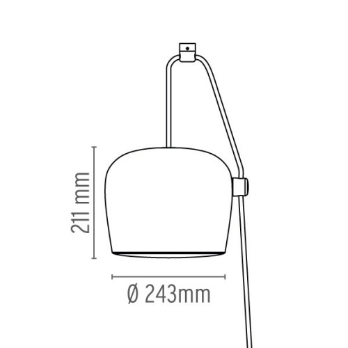 Flos Aim, dimensioni