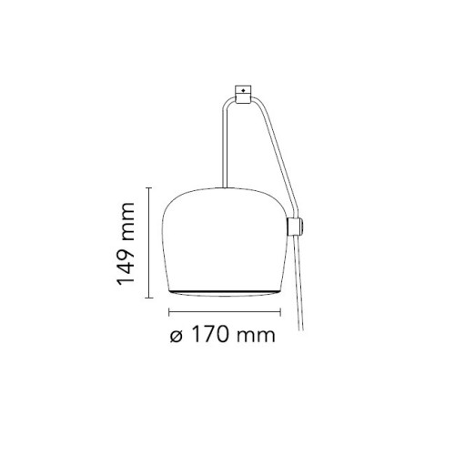 Flos Aim Small, dimensioni