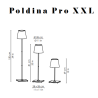 Zafferano Poldina Pro XXL, Dimensioni