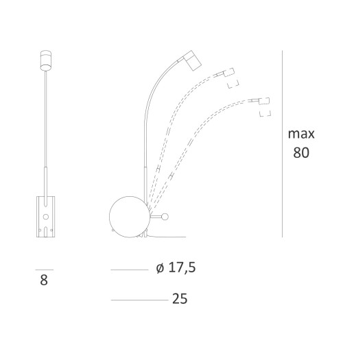 Lumen Center Chiocciola Table