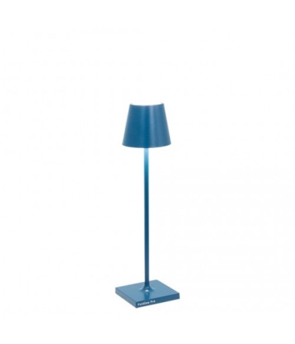 Zafferano Poldina Pro Micro Ricaricabile - OUTLET, Blu capri