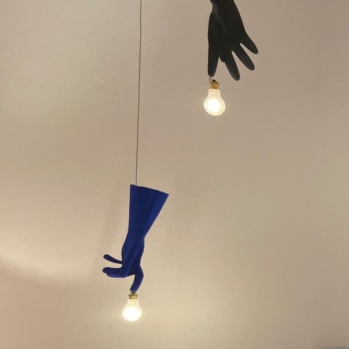 Ingo Maurer Blue Luzy