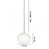 Flos Mini Glo-Ball Sospensione