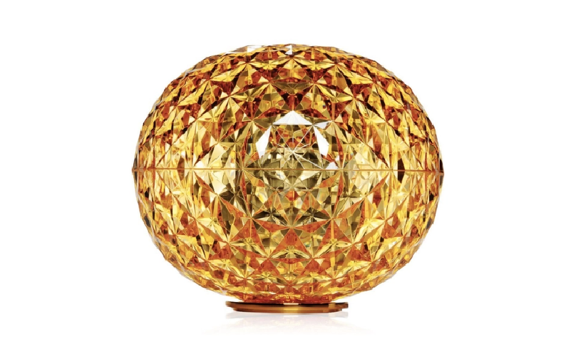 Kartell Planet Low Table, Ambra