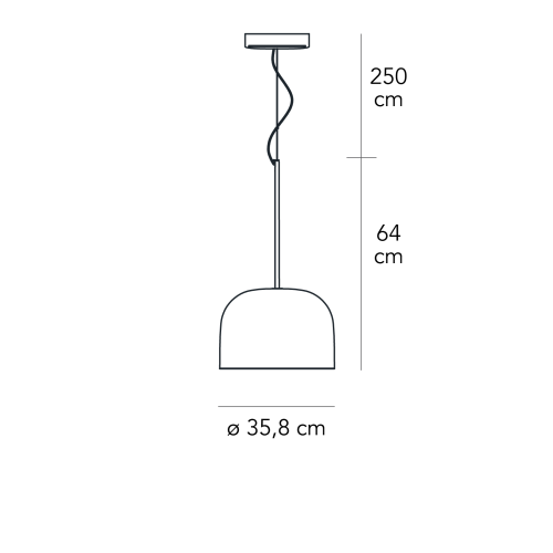 OUTLET - Fontana Arte Equatore Rame