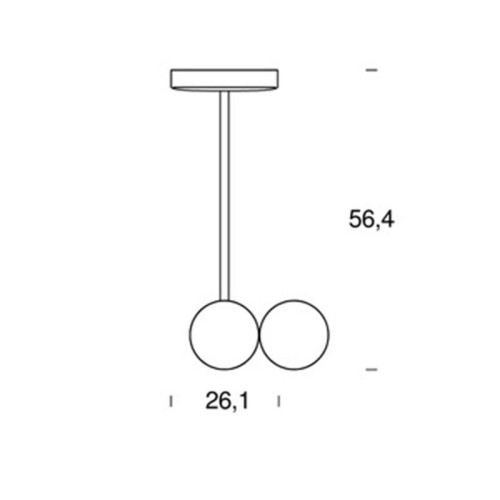 OUTLET Fontana Arte Optunia Soffitto Bianco
