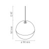 Flos String Light Sphere 12mt.