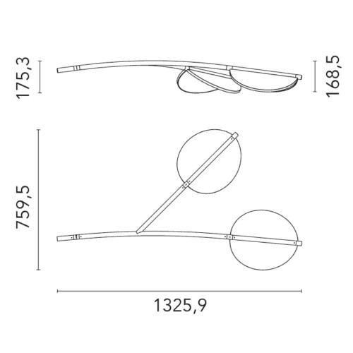 Flos Almendra S2 Y Short