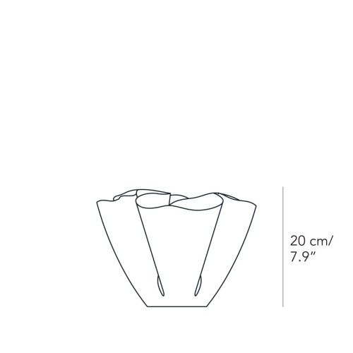 Fontana Arte Cartoccio 20cm