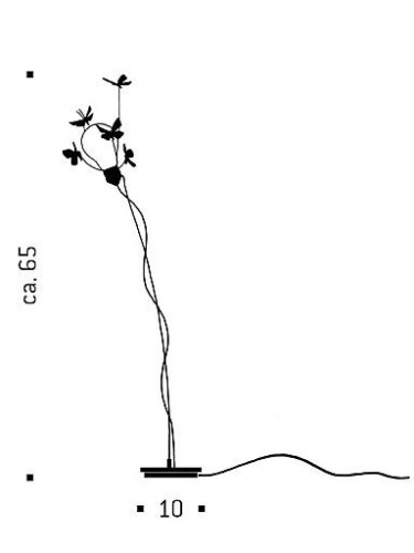 Ingo Maurer I Ricchi Poveri Five Butterflies